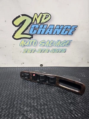 Interruptor de puerta de ventana eléctrica maestro conductor Honda Accord 1998-2002 4 puertas OEM Foto 1 de 3