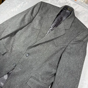Circle S Suit Jacket Mens 42 Grey Western Rockabilly Texas Blazer Sport Coat - Picture 1 of 16
