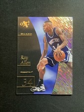 2012-13 Ray Allen Fleer Retro 97-98 Fleer EX 2001 #EX26 Heat Celtics Bucks HOF