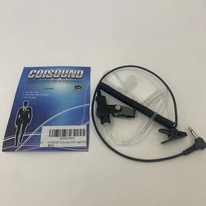 COISOUND Walkie Talkie Headphone 3.5mm pin Receiver/Listen ONLY for Any Motorola - Zdjęcie 1 z 3