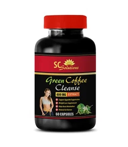 Green coffee pill - PURE GREEN COFFEE CLEANSE - weight/fat  loss inhaler - 1 Bot - Picture 1 of 12