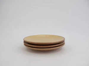 Heath Ceramics California Dessert Entree Plates Set of 3 Apricot Brown 6" VTG - Picture 1 of 10