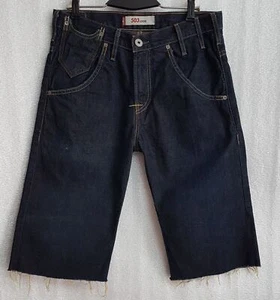 LEVIS 503 HERREN Vintage Blue Denim Knielange Shorts W 30 - Bild 1 von 11