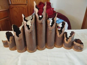 Menorah 9 branch Hanukkah Southwest Style Rustic Large 2' Long 14" High Holiday - Picture 1 of 18