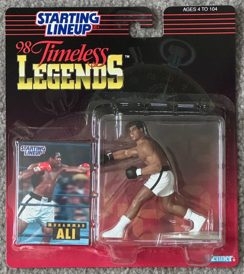 '98 MUHAMMAD ALI Boxing SLU Kenner STARTING LINEUP figure 98 Timeless Legends