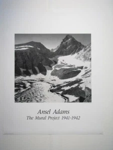 Ansel Adams MENDANHALL Mountain Lake 22x28 Poster New - Picture 1 of 1