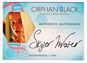 Cryptozoic Orphan Black Season 1 Skyler Wexler Marker Variant Autograph Auto #SW