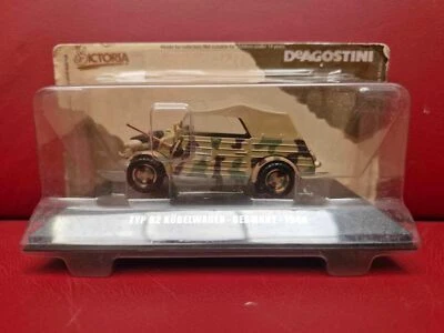 Vagón cubo DeAgostini Victoria tipo 82 VW Volkswagen 1944 WH 1:43 SIN USAR, EN CAJA EMBALAJE ORIGINAL Segunda Guerra Mundial Foto 1 de 4
