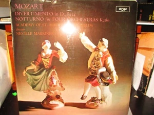MOZART DIVERTIMENTO IN D, NOTTURNO FOR FOUR ORCHESTRAS, NEVILLE MARRINER - Bild 1 von 2