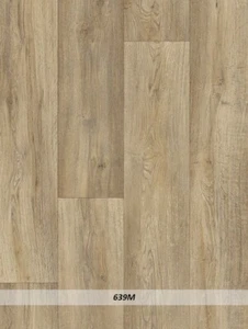Pavimento in pvc h. 200cm Terrana Real 639M Rovere Sbiancato sp. 2mm Taglio - Foto 1 di 1