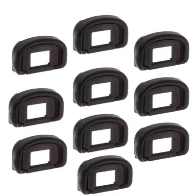 10PCS Camera EyeCup Ec Rubber Eyepiece For Canon 1Ds Mark II N 1Ds 1D 1V 1N New - Image 1 of 4