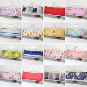 1x Long Bolster Pillowcase Flower Double Person Pillow Cover Bedding Couple Neck - Picture 1 of 41