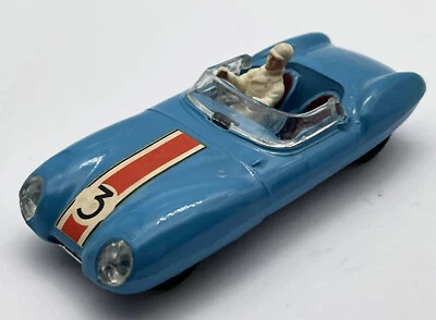 Original Corgi Toys Modellauto - Lotus Mark II Le Mans - blau/ Figur - 60er 1:43 - Bild 1 von 4