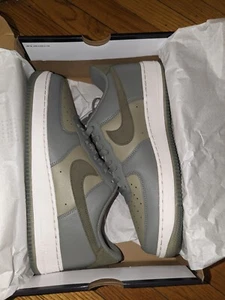 Nike Air Force 1 '07 LV8 Low Dark Stucco Medium Olive Shoes FJ4170-002 10.5 New - Picture 1 of 8
