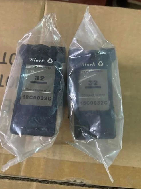 2PK  Ink Cartridge for Lexmark P Series P4330 P4350 X Series X3330 X3350  # 32 - Image 1 of 1