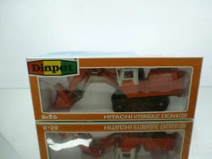 DIAPET K-56 HITACHI UH801 HYDRAULIC EXCAVATOR BAGGER -RARE-1:60- GOOD IN BOX - Picture 1 of 19