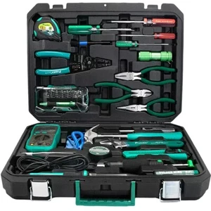 PK-2052 (52pcs) Multifunctional Tool Set for Home Use Electrician's Toolbox - Picture 1 of 11