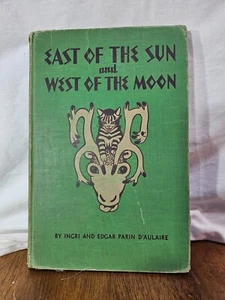EAST OF THE SUN and WEST of the MOON Ingri & Edgar Parin d'Aulaire 1938 1st Hale - Imagen 1 de 20