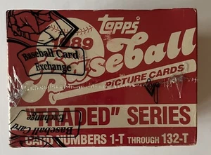Topps Traded Baseball Factory Set 1989 BBCE Authenicato - Foto 1 di 6