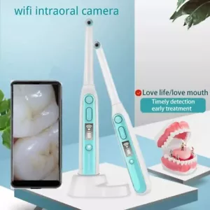 Wireless Oral Dental Intraoral Camera HD 1080p WIFI Endoscope Teeth Mirror IP67 - Picture 1 of 8