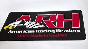 Calcomanía adhesiva todoterreno Hotrod Drags American Racing Headers ARH - Imagen 1 de 4