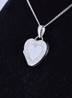 Sterling Silver 14mm Heart Locket, hand engraved (Free Name Engraved)
