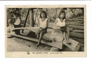 CPA-Carte postale--Philipines- Het Igorotsch meisje-op den mooie bank  VM1062 - Imagen 1 de 2