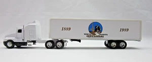 Ertl Semi Maßstab 1:64 North Dakota 1889-1989 Centennial Kenworth T600A 1 of 2500 - Bild 1 von 4