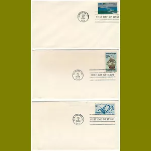 1984 FIRST DAY COVERS St Lawrence seaway Preserving Wetlands 2093Roanoke Voyages - Picture 1 of 1
