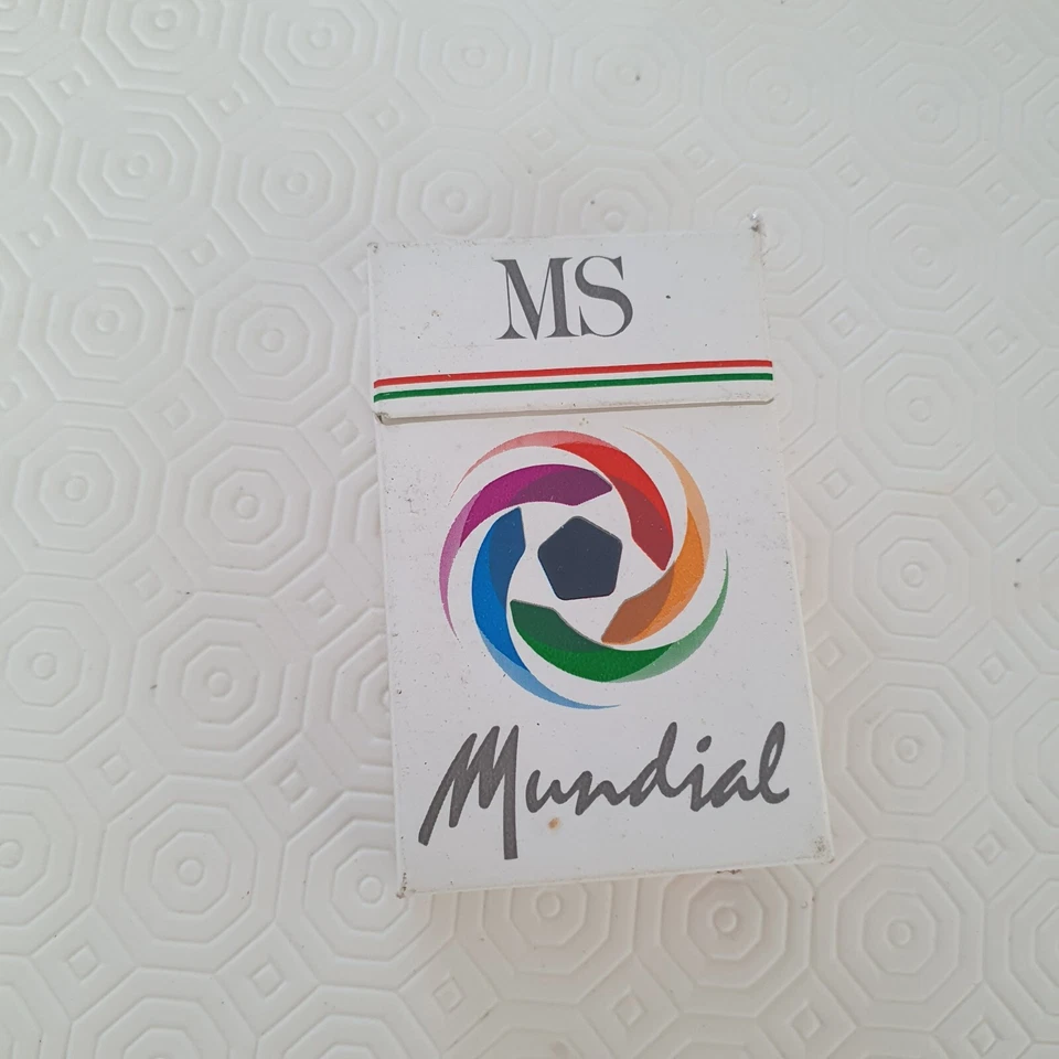 PACCHETTO SIGARETTE VINTAGE VUOTO OLD CIGARETTES PACKET EMPTY-- MS MUNDIAL - Immagine 1 di 1