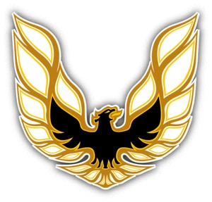 "Calcomanía pegatina para parachoques de automóvil con logotipo de Pontiac Firebird - 3"" o 5""" - Imagen 1 de 1