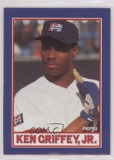 1991 Pepsi Ken Griffey Sr/Jr Food Issue Ken Griffey Jr #4-8 HOF