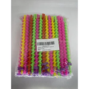 VinBee 84 pack pack spiral perm rods Natural Hair Rods Set curl - Picture 1 of 5