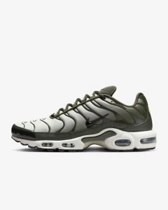 Nike Air Max Plus DM0032-300 Sequoia Cargo Khaki Light Bone Black Men's US4-18 - Picture 1 of 9