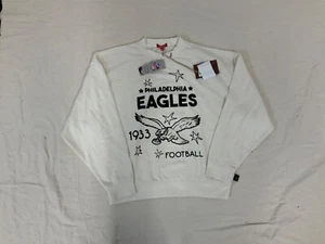 NEW MITCHELL AND NESS CREWNECK PHILADELPHIA EAGLES WOMENS LARGE - Picture 1 of 3