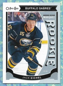 JACK EICHEL 2015-16 O-PEE-CHEE MARQUEE ROOKIE RC #U50 VEGAS NHL STAR - Picture 1 of 2