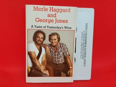 Merle Haggard & George Jones - A Taste Of Yesterday's Wine  Cassette RARE (VG+) - Image 1 of 2