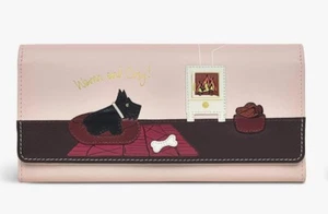 RADLEY MULTICOLOURED LEATHER MATINEE PURSE WALLET PICTURE LIMITED EDITION NEW!!! - Picture 1 of 4