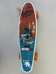Gotcha Icons Never Die Complete Cruiser Skateboard 22 Inch - Picture 1 of 11