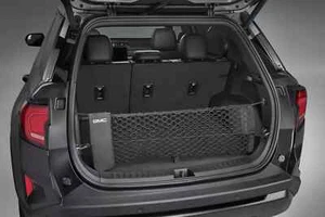 2025-2026 GMC Terrain Vertical Cargo Net 26470093 Black w/ GMC Logo OEM GM - Picture 1 of 1