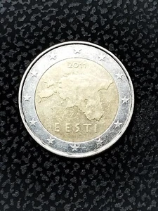 Estonia, 2 Euro, 2011, Vantaa, AU, Bi-Metallic, KM:68 circulation. - Picture 1 of 6