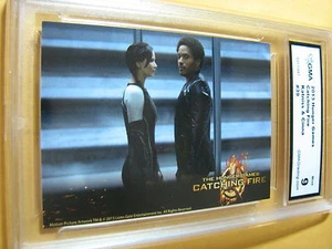 KATNISS & CINNA 2013 THE HUNGER GAMES # 39 GRADED 9 L@@@K - Picture 1 of 1