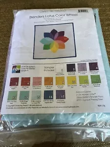 Connecting Threads Blenders Lotus Color Wheel 17 Candy Fat Quarter Sampler II - Picture 1 of 11