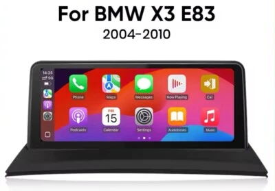 CARTABLET  BMW X3 ANDROID Comandi Volante Carplay Bluetooth USB touch - Immagine 1 di 4