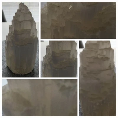 Selenit Stein/Turm für Lampe - Bild 1 von 4