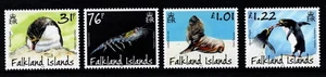 FALKLAND ISLANDS  2018  PENGUINS PREDATORS & PREY  5TH SERIES  SET OF 4  MNH - Picture 1 of 1