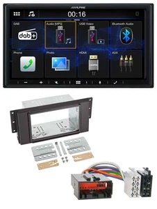 Alpine Bluetooth 2DIN MP3 DAB USB Autoradio für LandRover Free Lander 2007-2010 - Bild 1 von 9