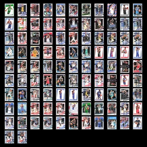 Lot (101) Donruss Optic Silver/Hyper Parallels Zion/Maxey RC/Jokic/Lamelo/Avdija - Picture 1 of 20