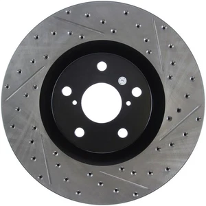 StopTech 127.44184L Front Left Drilled Brake Rotor for 13-19 GS350 / 12-19 IS350 - Picture 1 of 8