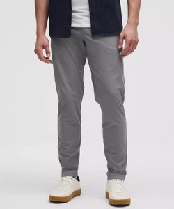 lululemon ABC Pantalone Slim Fit 32L Warpstreme. Grigio asfalto. Scegli la tua taglia. - Foto 1 di 7